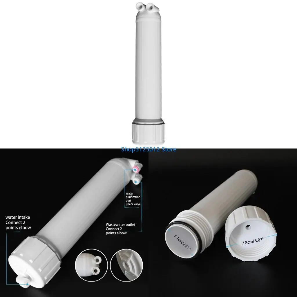 G8TC Reverse Membrane Housing 1812 50G 75G 100G 125G Water Filter Housing