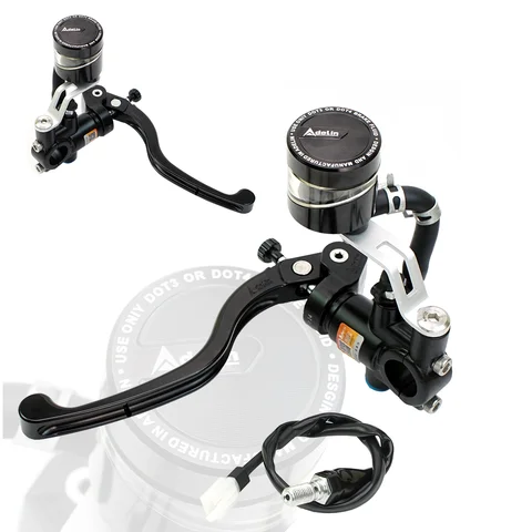 오토바이 브레이크 클러치 마스터 실린더 유압 펌프 핸들, Adelin PX1, 레이싱 바이크, 스트리트 바이크, 스쿠터 바이크