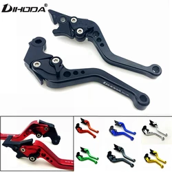 Aluminum Brake Clutch Levers Set 6 Adjustable Short Motorcycle Lever for Honda GROM MSX125 2013 - 2015 CBR300 400 500R CBT125