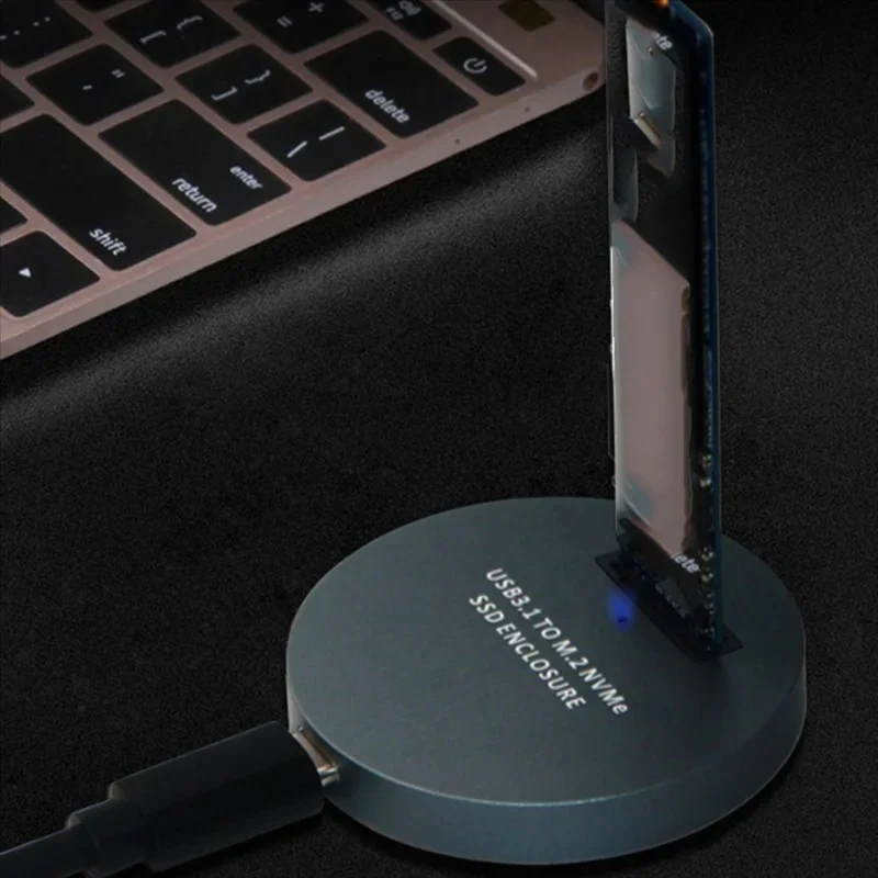 External M. 2 PCI-E Nvme SSD To USB-C Reader Adapter USB Docking Station For M. 2(M Key)