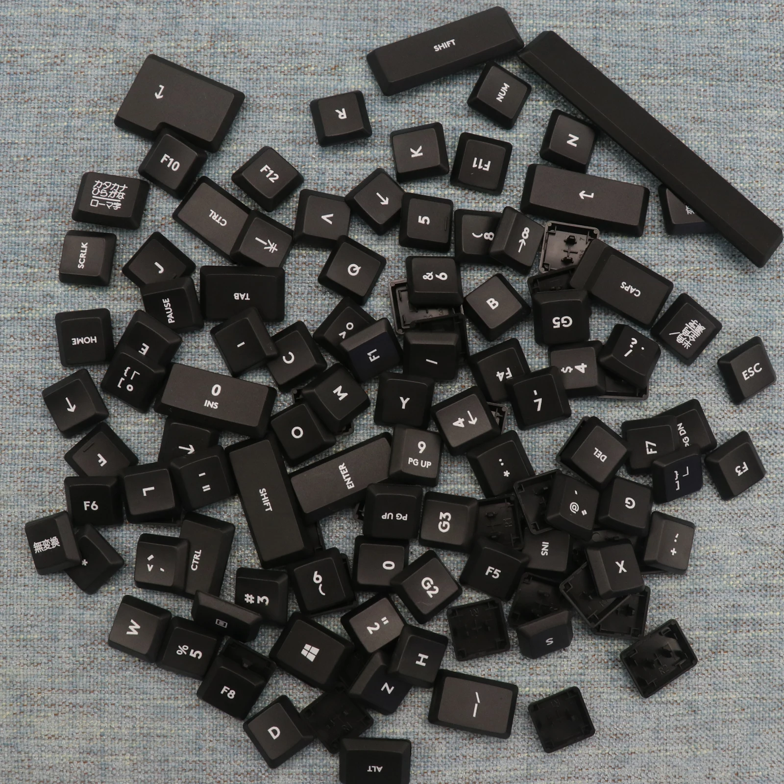 A full set Japanese Version G915 113pcs Key Caps for Logitech G813 G913 G815 G915 RGB TKL Wireless Keyboard