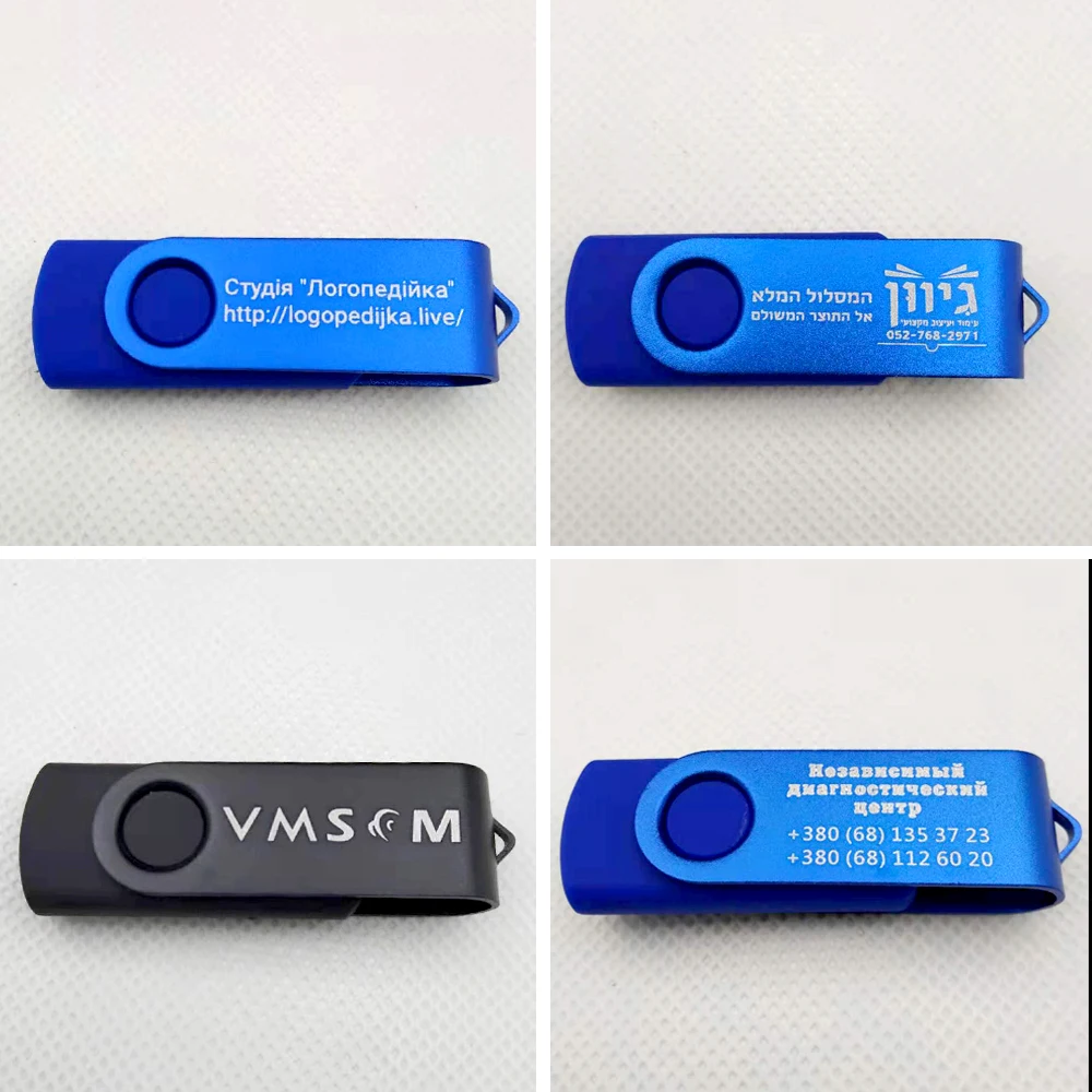 100 قطعة شعار مخصص مجاني USB2.0 محرك فلاش القلم محرك 4 جيجابايت 8 جيجابايت 16 جيجابايت 32 جيجابايت 64 جيجابايت عالية السرعة Usb عصا 2.0 ذاكرة عصا