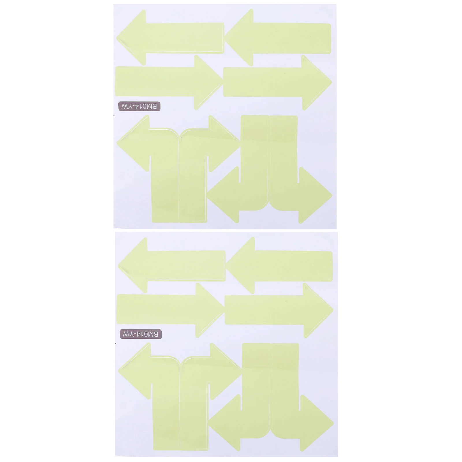 2 ชิ้น Arrow สติกเกอร์กาวป้ายทิศทางการจราจรสัญญาณความปลอดภัยแผนที่ลูกศรป้ายสติกเกอร์ไวนิลชั้น Decals