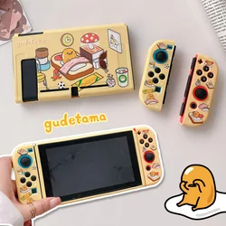 Sanrio Gudetama Anime TPU Soft Case Joycon Protective Shell Cover for Nintendo Switch NS OLED Console Crystal Cases Accessories