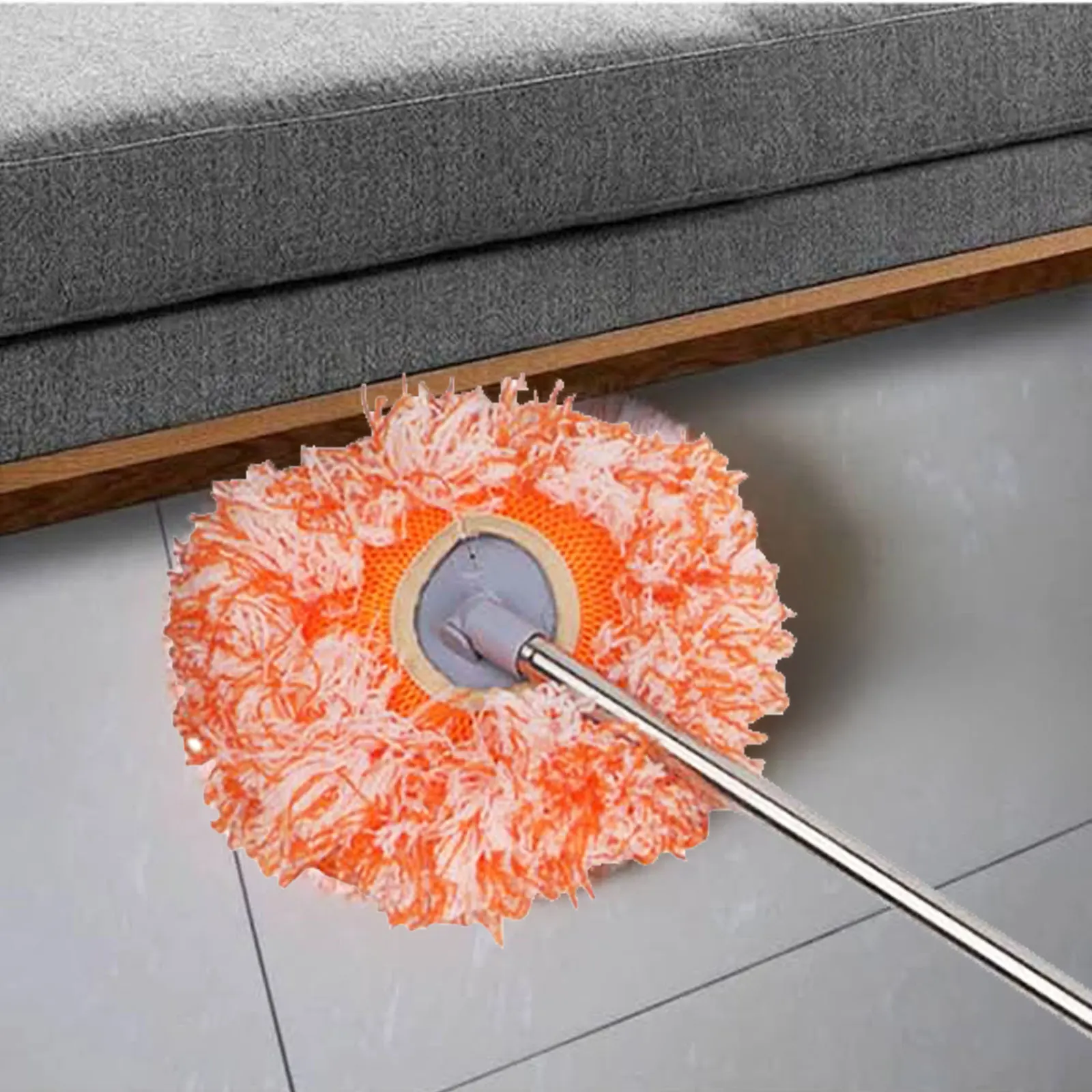 Cleaning Tools Mop Set Household Products Wall Extendable Multifunctional 360° Rotatable Accessories Brand New