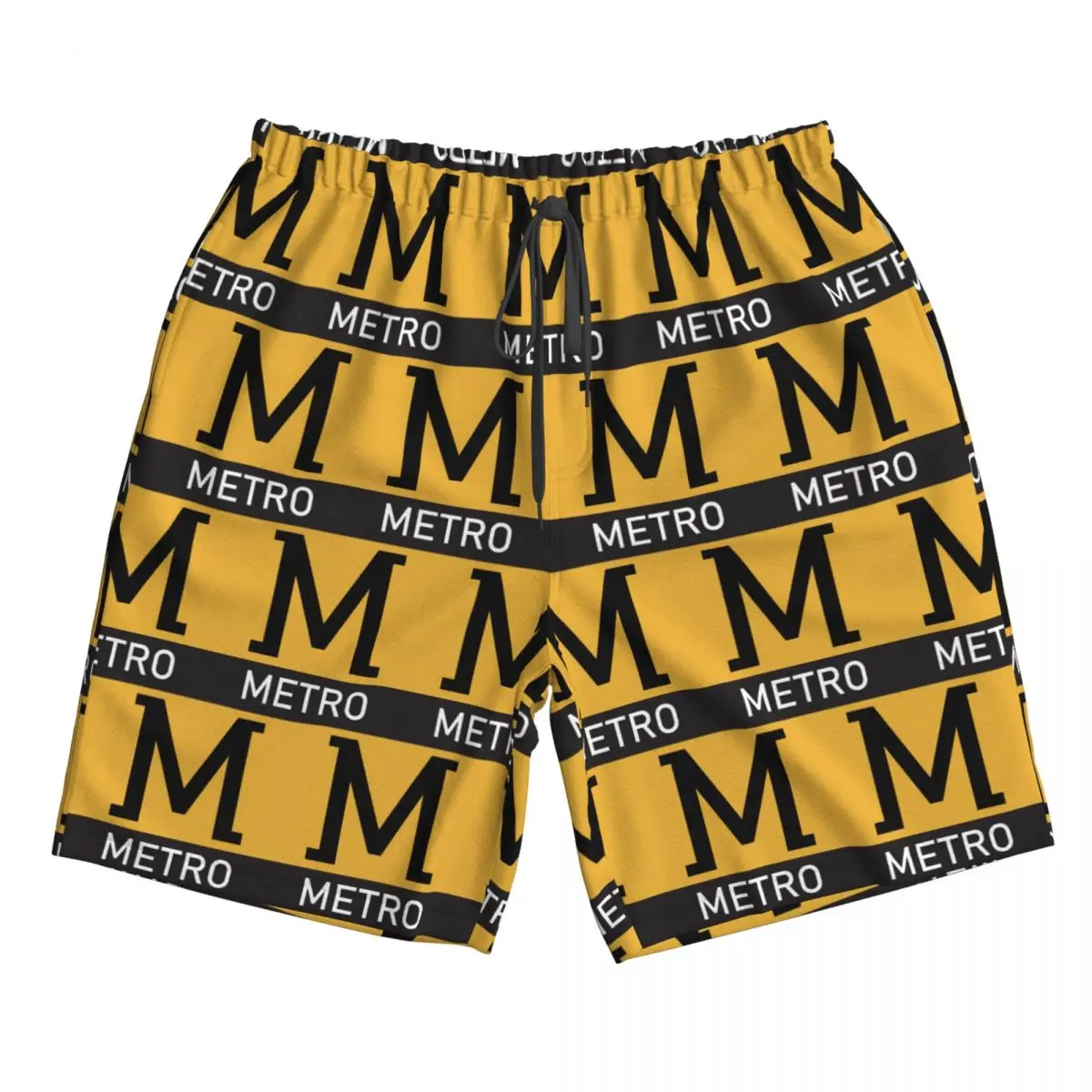 Tyne And Wear Metro Trunks Beach Board Shorts Casual Quick Dry Swimming Summer Men Pants