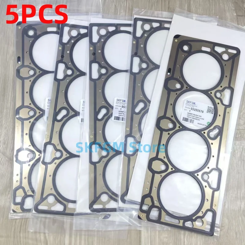 

..5 Pieces For Chevrolet Aveo Cruze 1.6, 1.8, 1.6T OPEL 55355578 Engine Cylinder Head Gasket 5607895 93186222