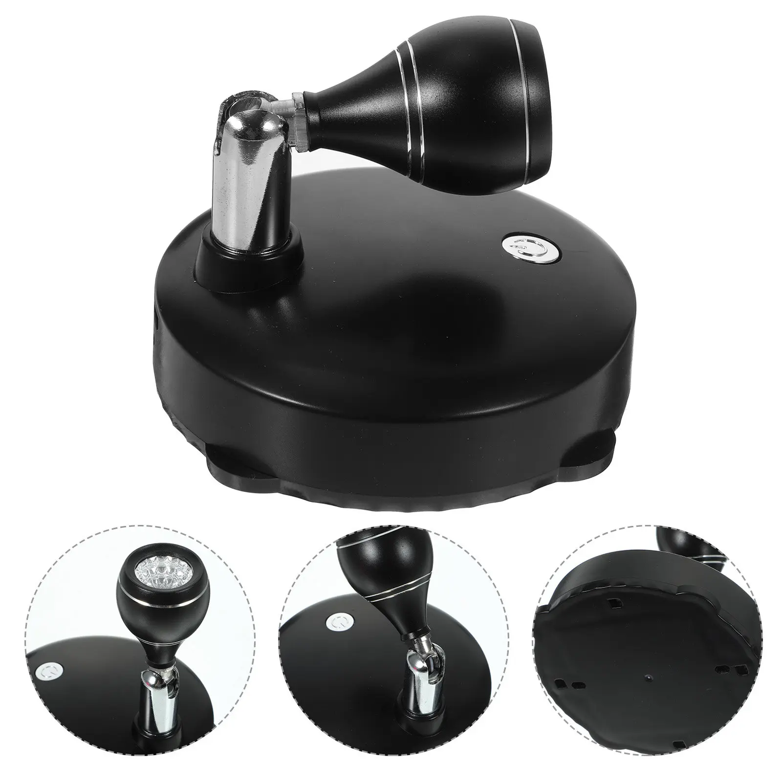 

1 комплект: Умная светодиодная лампа с дистанционным управлением, премиум-класса, из АБС-пластика, беспроводная, для галерейных витрин и проекционного освещения, с дистанционным управлением