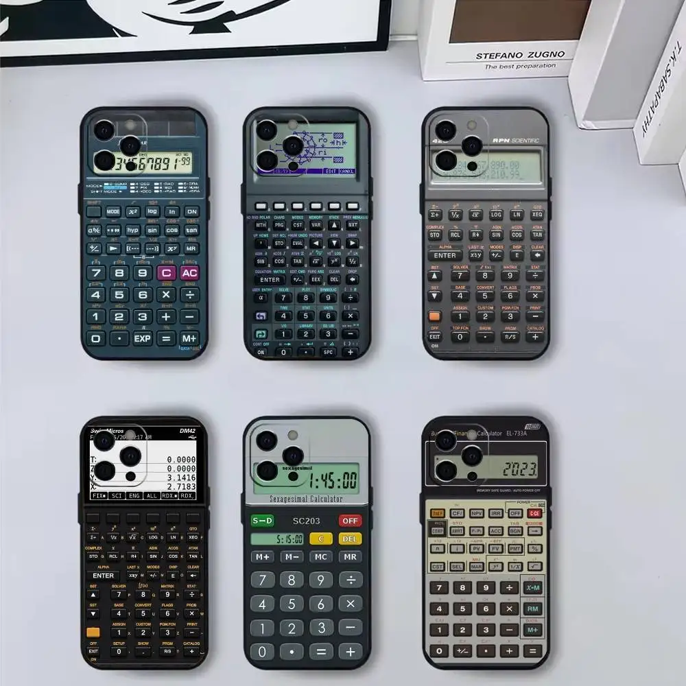

Funny Stylish C-Calculator Phone Case Silicone Soft For IPhone 17,16,15,14,13,12,11,XS,Plus Pro Max