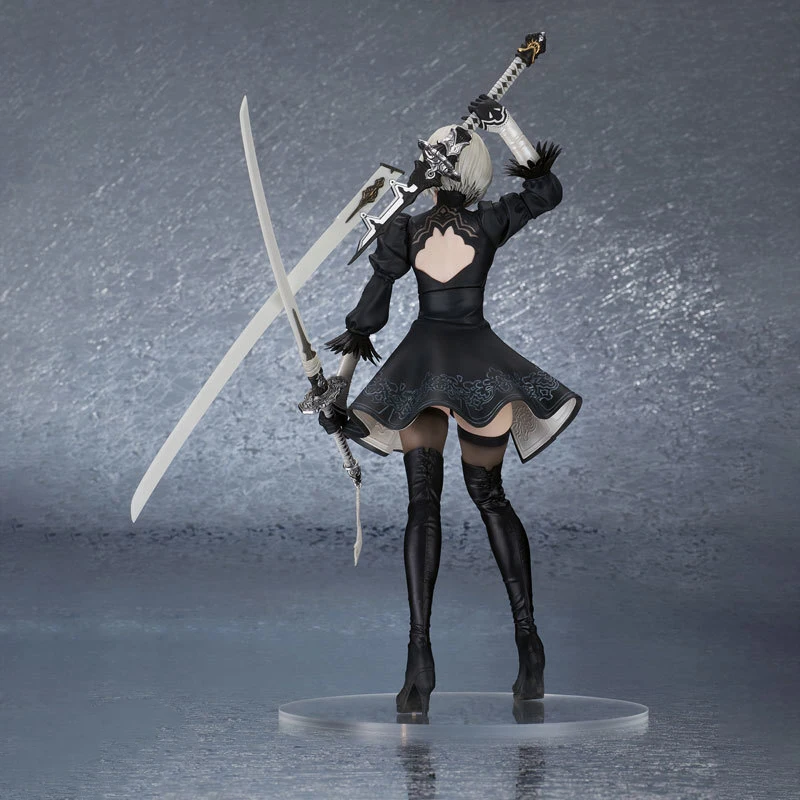 Original FLARE NieR:Automata YoRHa No.2 Type B Genuine 2B Anime Figure Collection Model Boxed Figure Toy Ornament Figurine Gifts