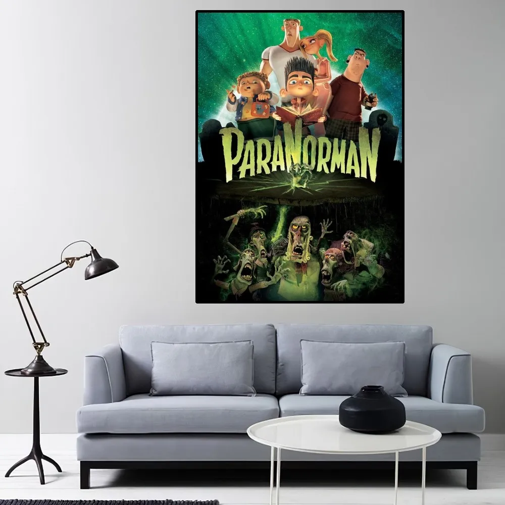 ParaNorman Cartoon Poster Home Room Decor Aesthetic Art Wall Painting Stickers