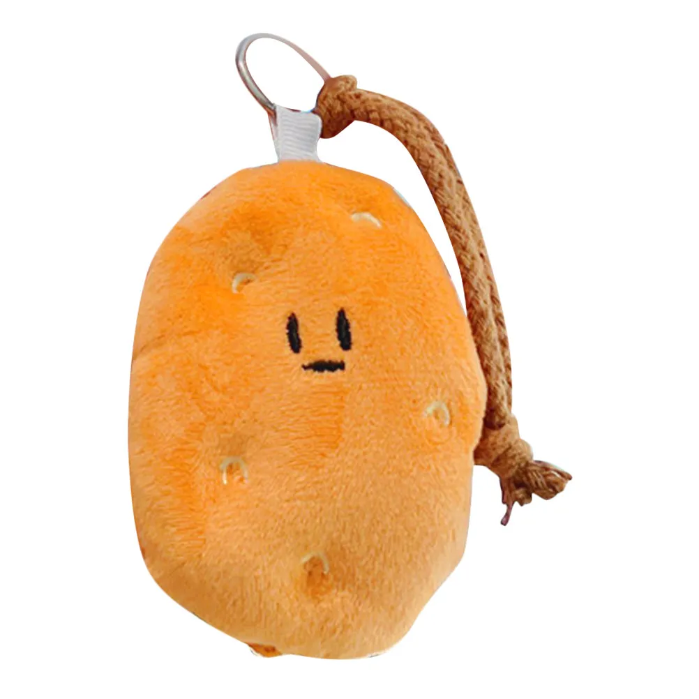 

Potato Keychain Soft Comfortable Material Bag Charm Handbag Backpack Hanging Accessory Keyring Potato Keychains