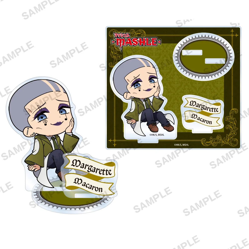 10cm Anime Magic and Muscles Season Acrylic Keychain Model Cosplay Characters Ornament Accessories Goods Collection Gift