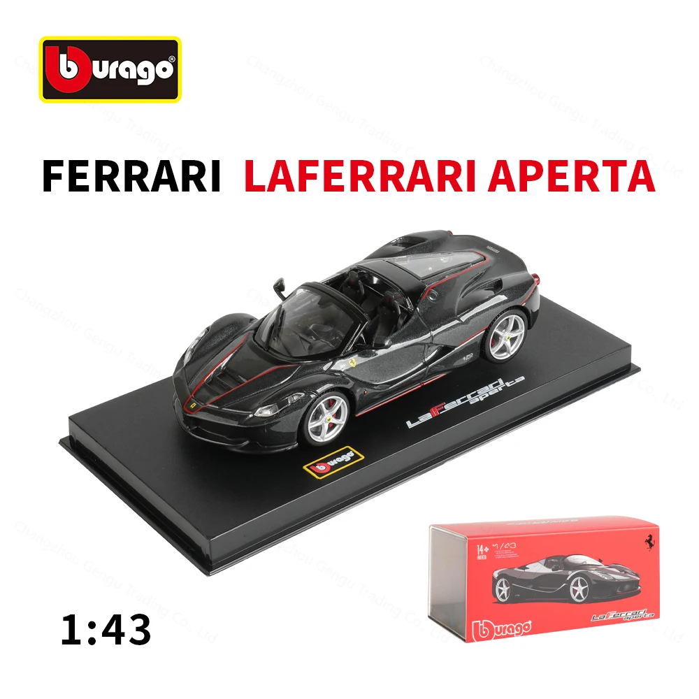 

Bburago 1:43 Ferrari Laferrari Aperta статические литые автомобили Коллекционная модель автомобиля игрушки