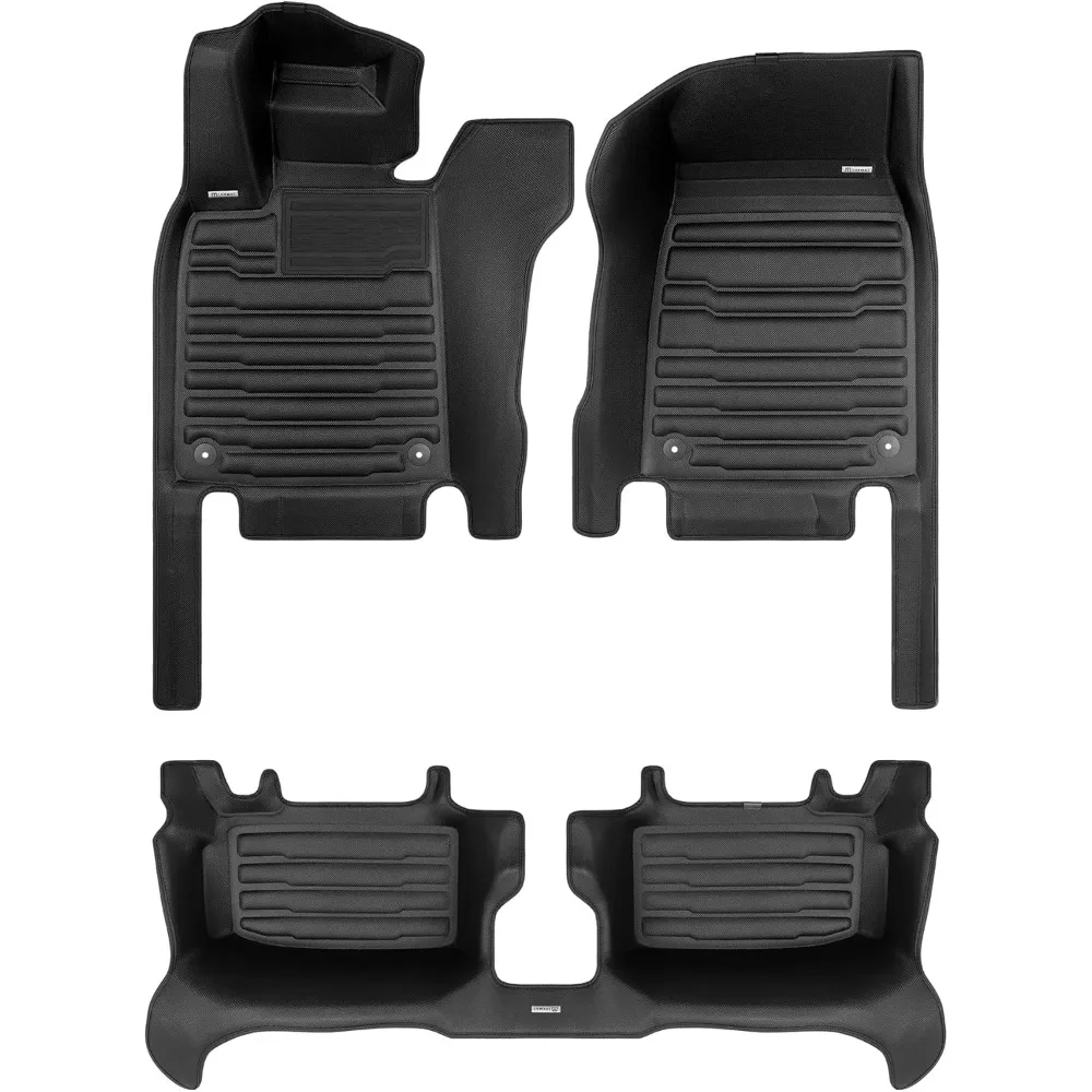 

Изготовленные на заказ автомобильные коврики для моделей Porsche Taycan 2020-2026 — максимальное покрытие, всепогодная защита, точно измеряемый полный комплект