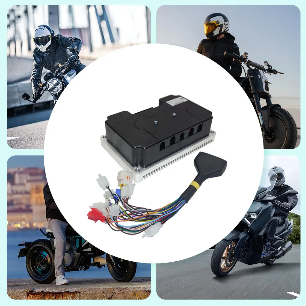 

US Warehouse 3KW Electric Motorcycle Motor Controlle ND72450 Fardriver Controller 450A Brushless DC For Electric Scooter