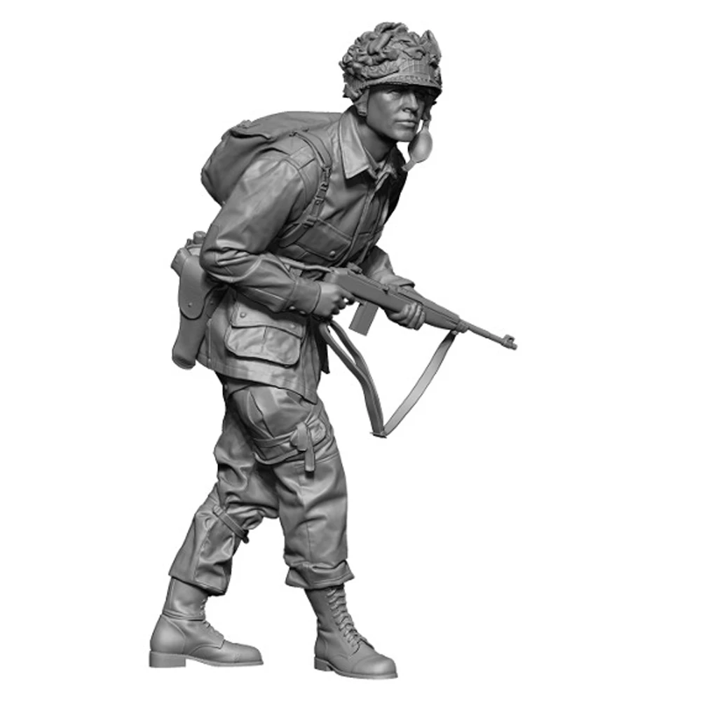 1/35 World War II US military, Resin Model figure soldier, Military themes, Unassembled and unpainted kit