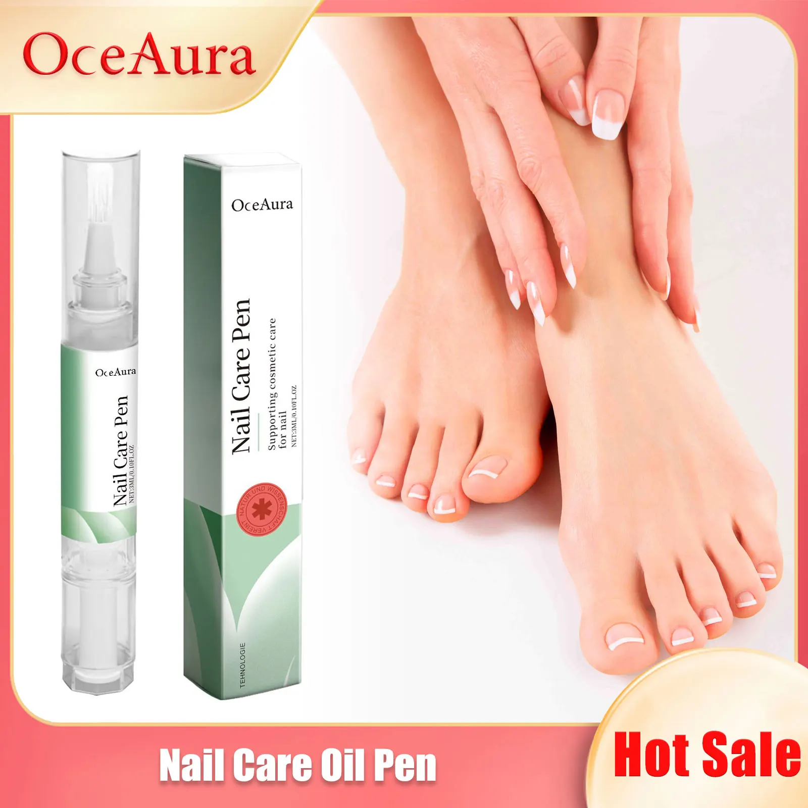 Nail Care Oil Pen Repairing Damage Prevent Agnail Reduce Cuticle Strengthen Moisturizing Improve Nutrition Finger Treatment Oils