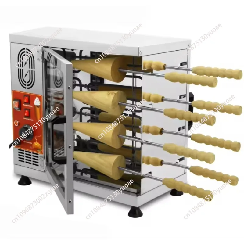 Electric Chimney Cake Maker Stainless Steel Baking Equipment