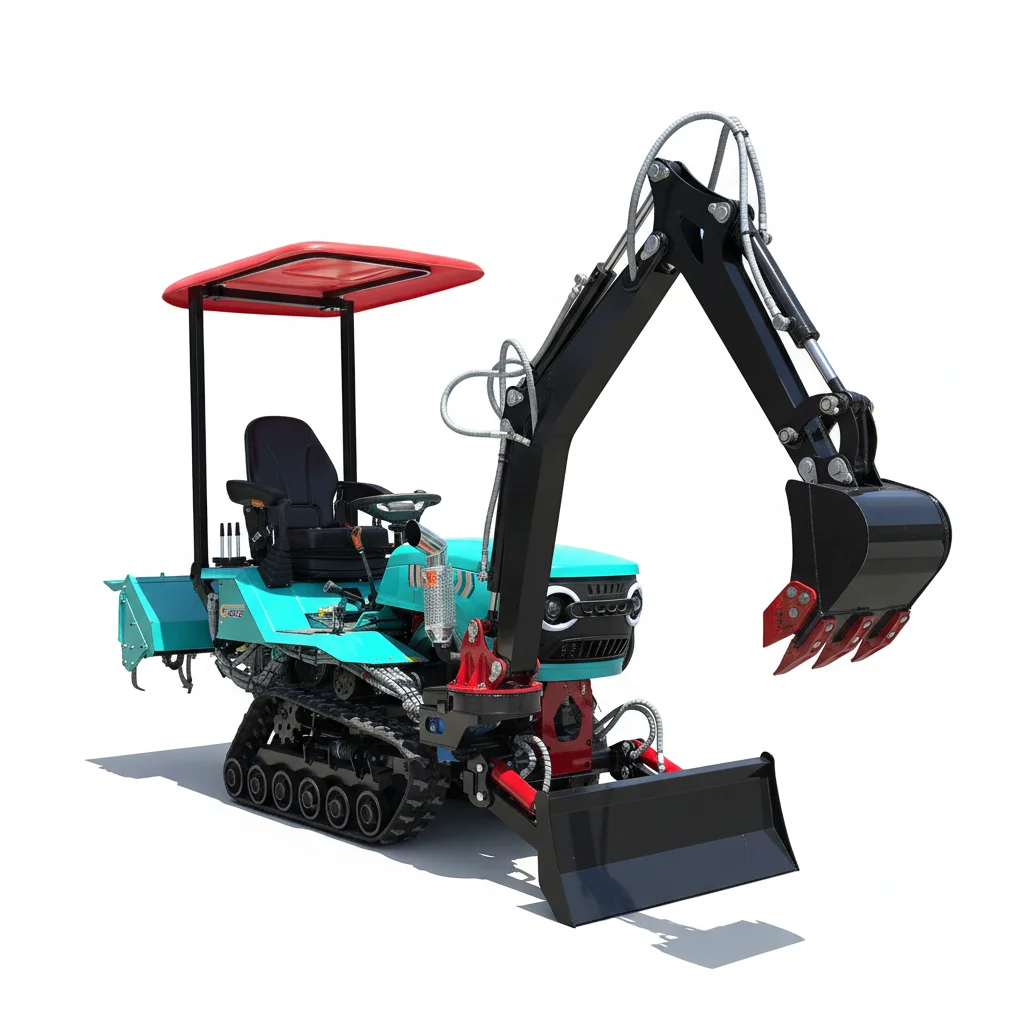 

Customize Durable Crawler Farm Tractor Heavy Duty Agricultural Tractor For Long Working Time