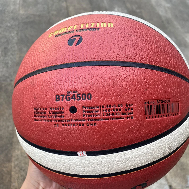 Professional Basketball Adult Molten BG4500 Size 7 PU Indoor Game Standard Balls Kids Outdoor Sport Training Team Basketball