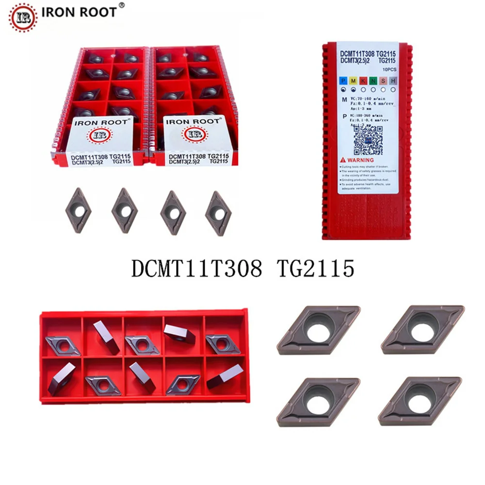 Imagem -06 - Hmp Tg2115 Torno Cnc Ferramenta de Torneamento Carboneto Torneamento Inserção para Sdjcr Aço Dcmt070202 Dcmt11t302 Dcmt11t304 Dcmt11t308 ef mv