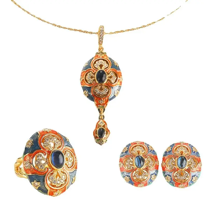 vintage-antique-natural-stone-jewelry-sets-royal-court-hollow-out-pendant-necklace-rings-earrings-for-women-accessories-gift