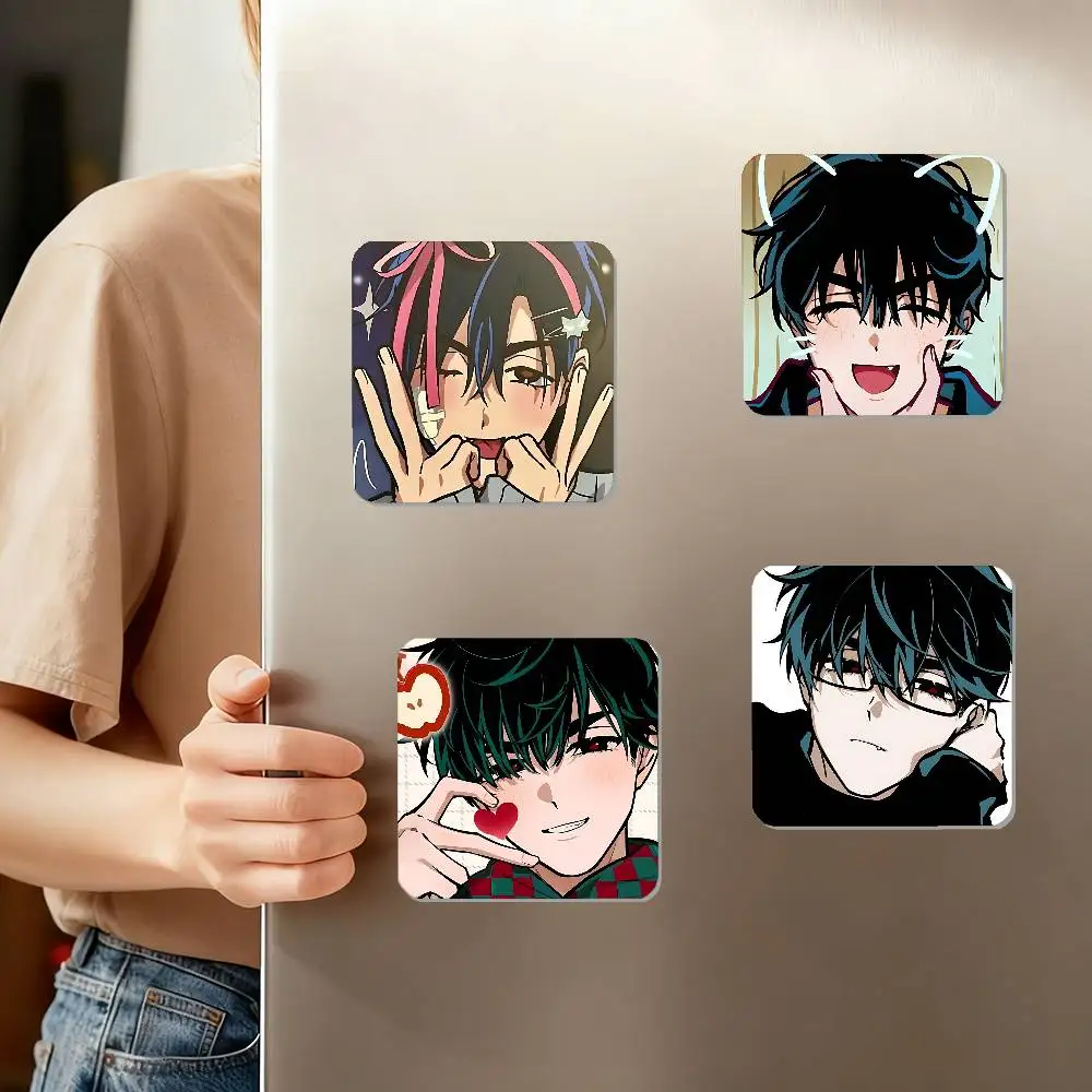 I-Ivan Refrigerator Magnet Square Stickers - Can Be Used To Personalize Home Decoration And Are Ideal Keepsakes Or Gifts.