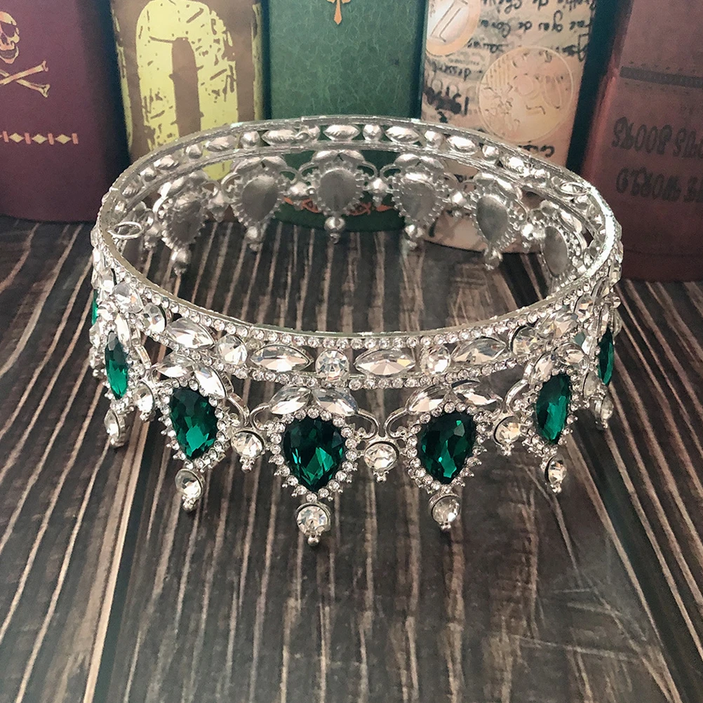 

Bridal Crown Wedding Headdress Accessories Bride Party Prom Fashion Headwear Silver Hair Wedding Headdress Decor