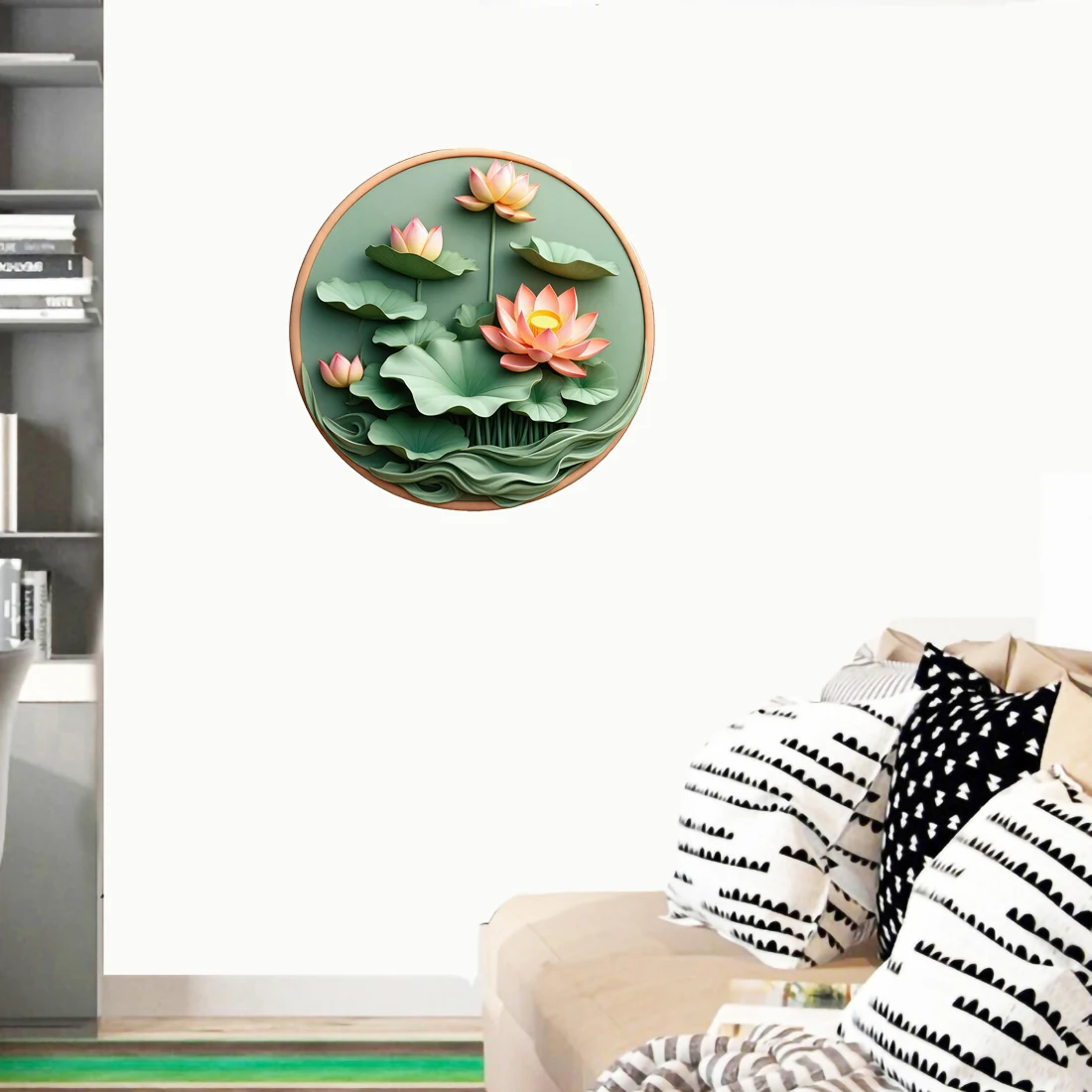 Three Ratels CG232 Colorful fish funny wall stickers for home decoration  bathroom decals car body stickers