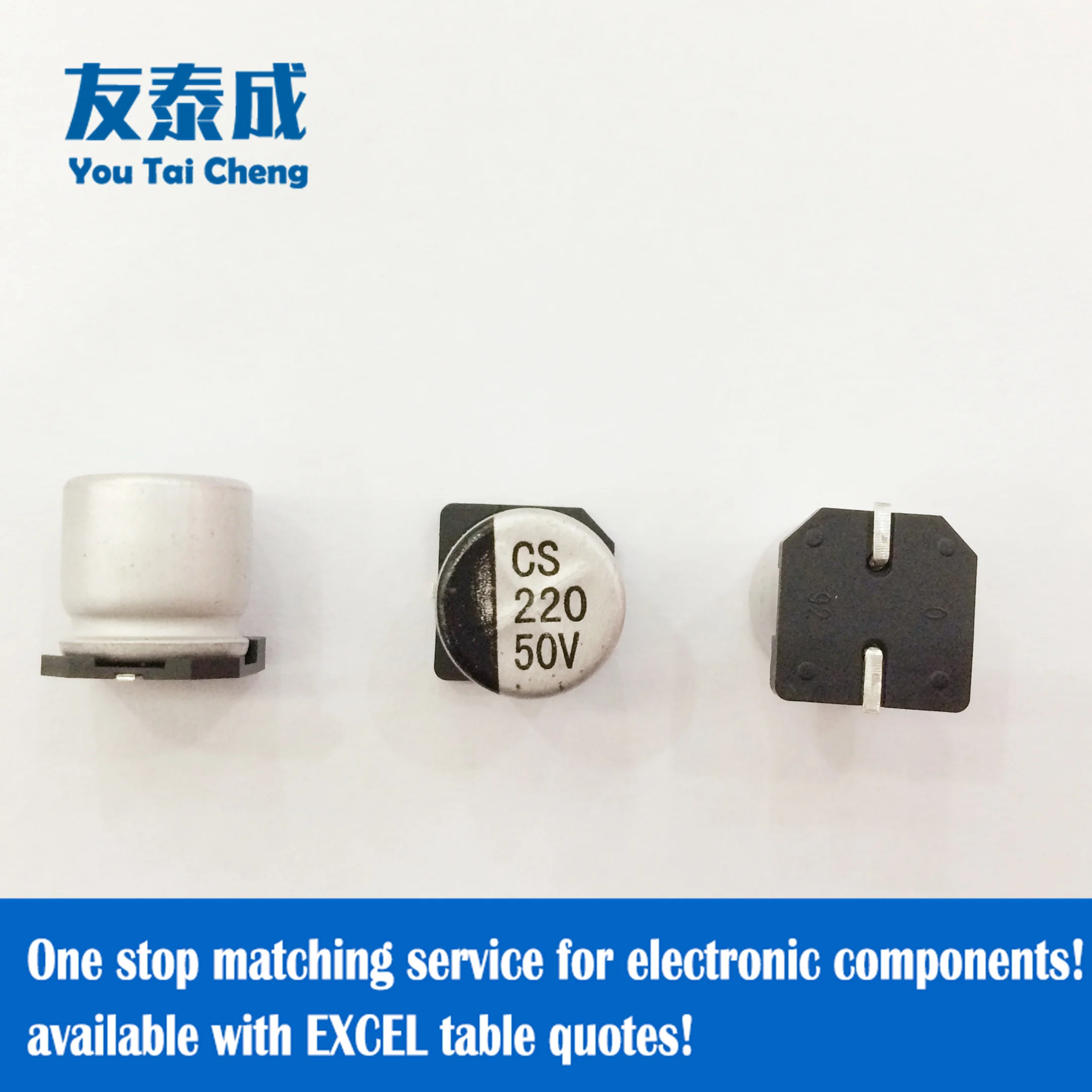 10PCS SMD Aluminum Electrolytic Capacitors 10UF 22UF 33UF 47UF 100UF 220UF 330UF 470UF 1000UF 6.3V 10V 16V 25V 35V 50V 63V 100V