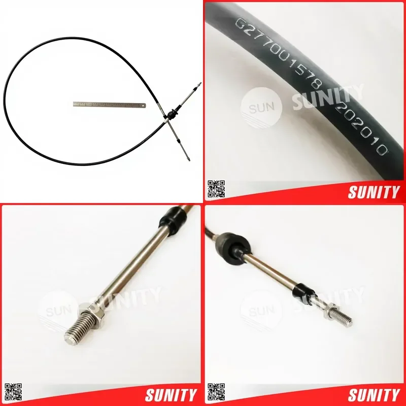 NEW TAIWAN SUNITY SEADOO OUTBOARD 4 Stroke STEERING MARINE ENGINE CABLE ISO9001 Certified OEM 277001555