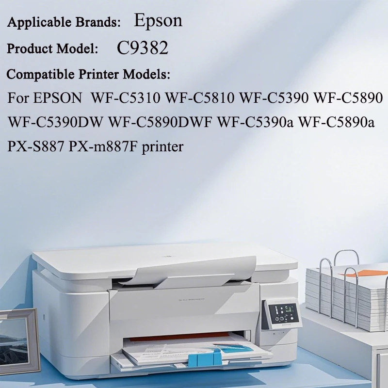 C9382 PX4MB رقاقة ريسيتر صندوق صيانة لإبسون القوى العاملة PX-S887 PX-M887F C5310 C5810 C5890 C5390 G8010 WF-C5390 الطابعات