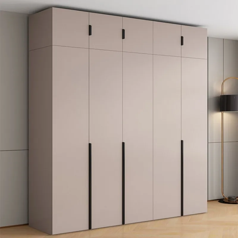 

Деревянный шкаф для дома, большой вместимости, удобный, простой, для хранения одежды, многофункциональный, роскошный, мебель для спальни