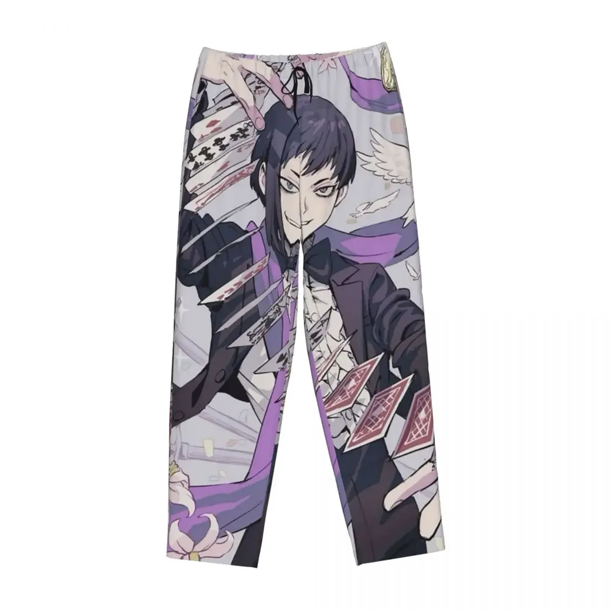 Custom Gen Asagiri Dr Stone Apan Anime Women Pajama Pants Lounge Sleep Sleepwear Bottoms with Pockets