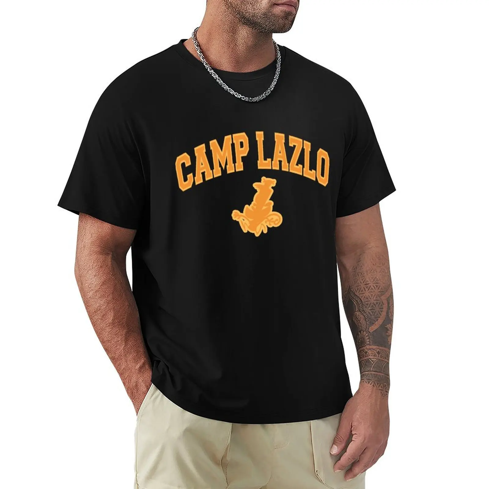 CAMP LAZLO COLLEGIATE DESIGN T-Shirt t shirts designer T-Shirt