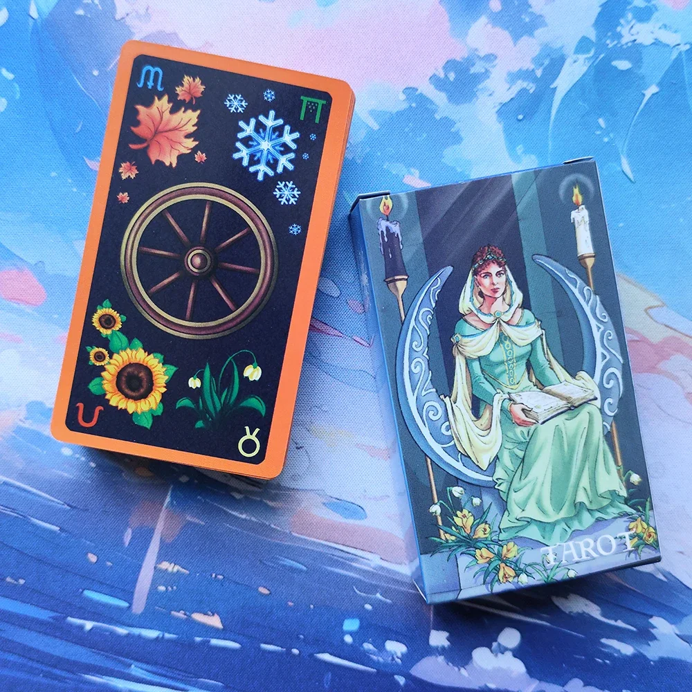 

Колода игры.Испанское Таро. Французское Таро. Немецкое Таро. Английское Таро. Аффекционная игра Oracle Fate для гадания. Колесо года