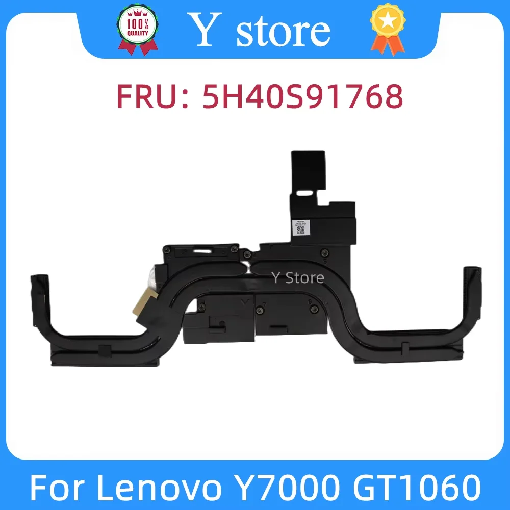 Y Store NEW Original For Lenovo Y7000 Heatsink Fan Cooling Module Heat pipe GT1060 5H40S91768 AT1AM0010F0 Fast Ship