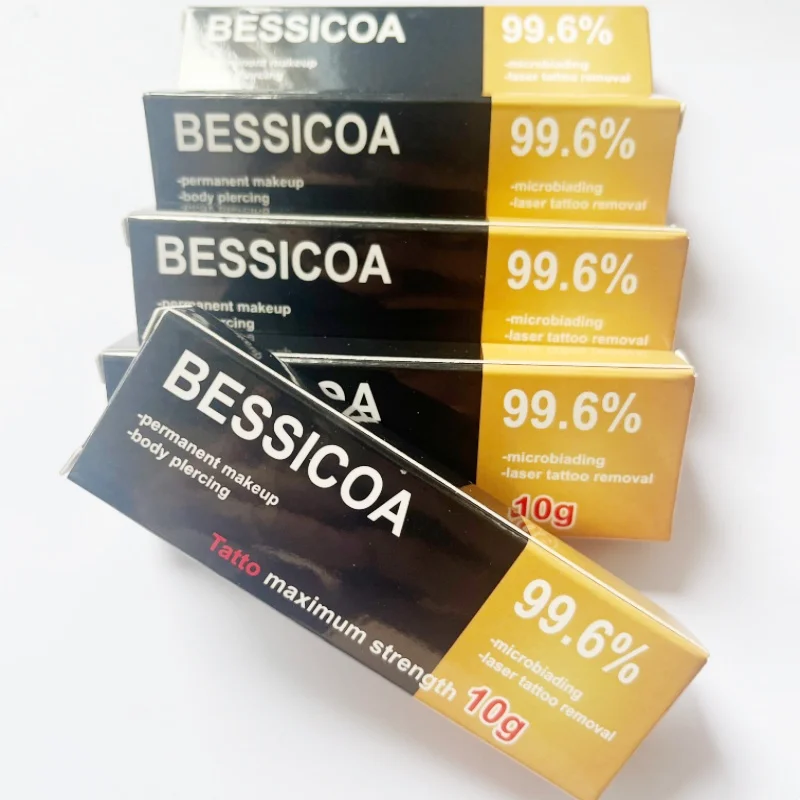 

2025 New Original black 99.6% Tattoo Cream Before Surgery Semi Permanent Makeup Beauty Body Eyebrow Lips Liner 10g