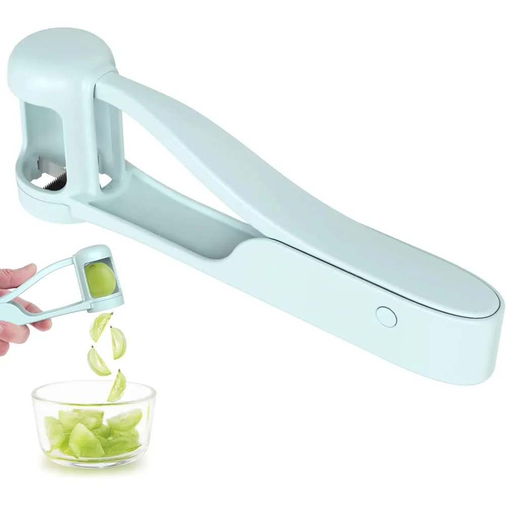 

Toddlers Baby,Grape Cherry Tomato Strawberry Cutter Quarter Slicer tool For Vegetable F