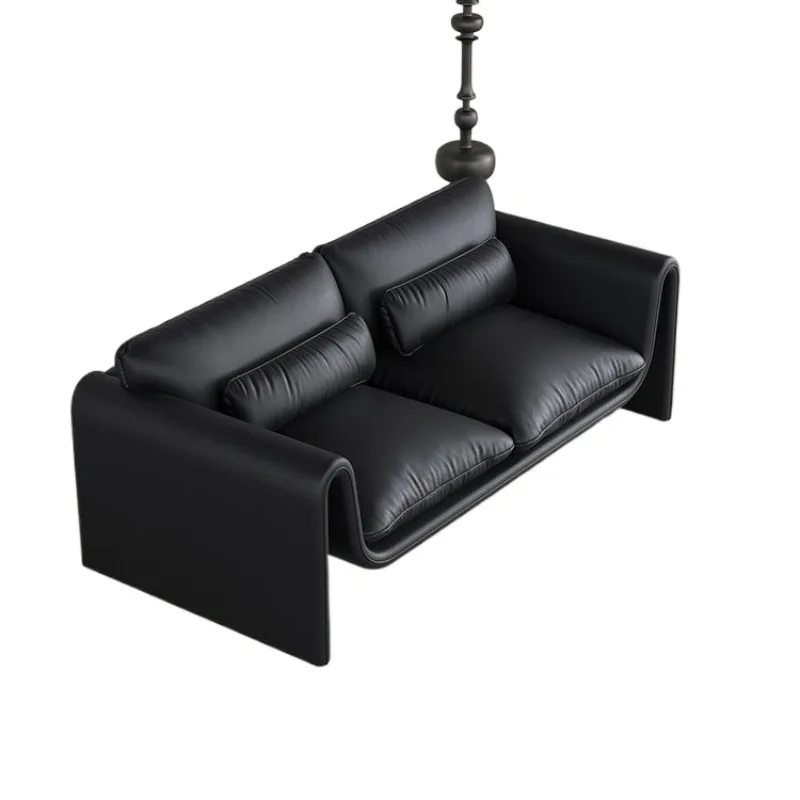 Modern light luxury small apartment lamb wool crab sofa chair beauty salon rest area reception is simple