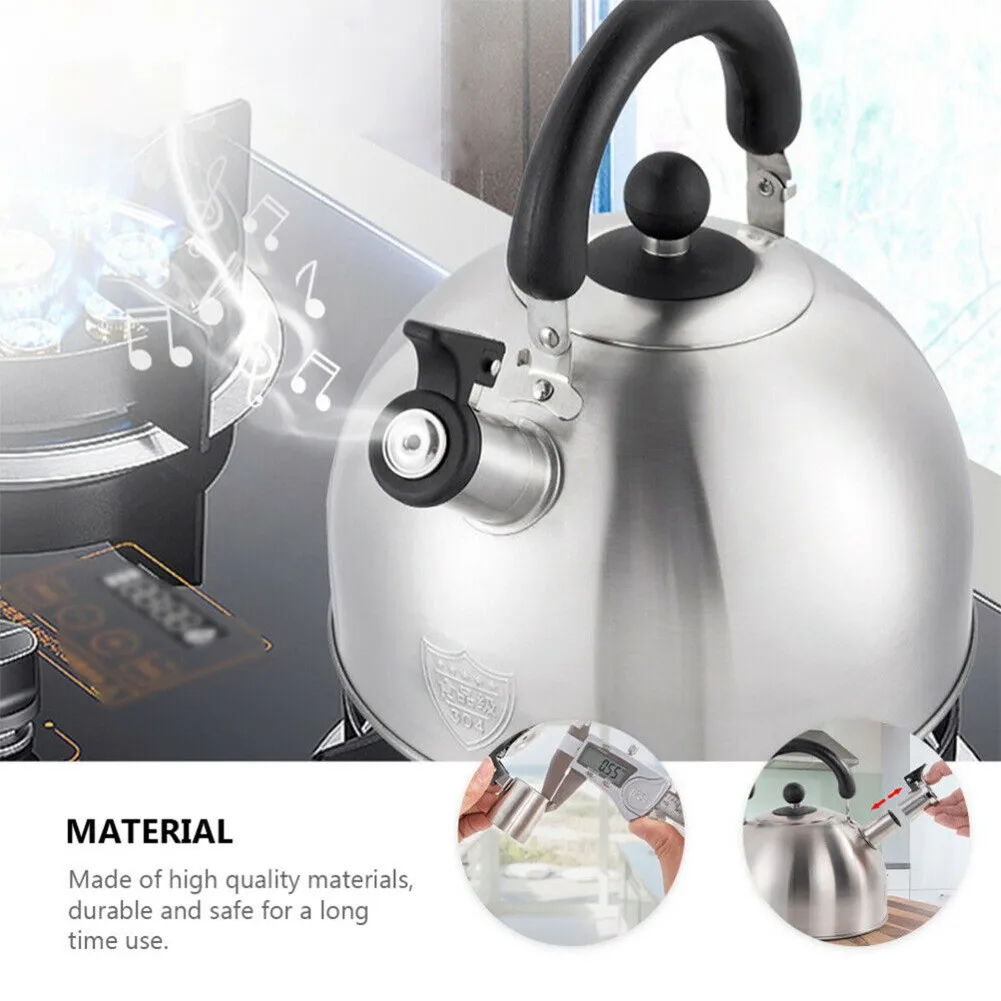 

Stainless Steel Teapot Spout Kettle Nozzle Kettle Replacement Parts Whistle Reminder Water Boiling Appliances Kitchen Home