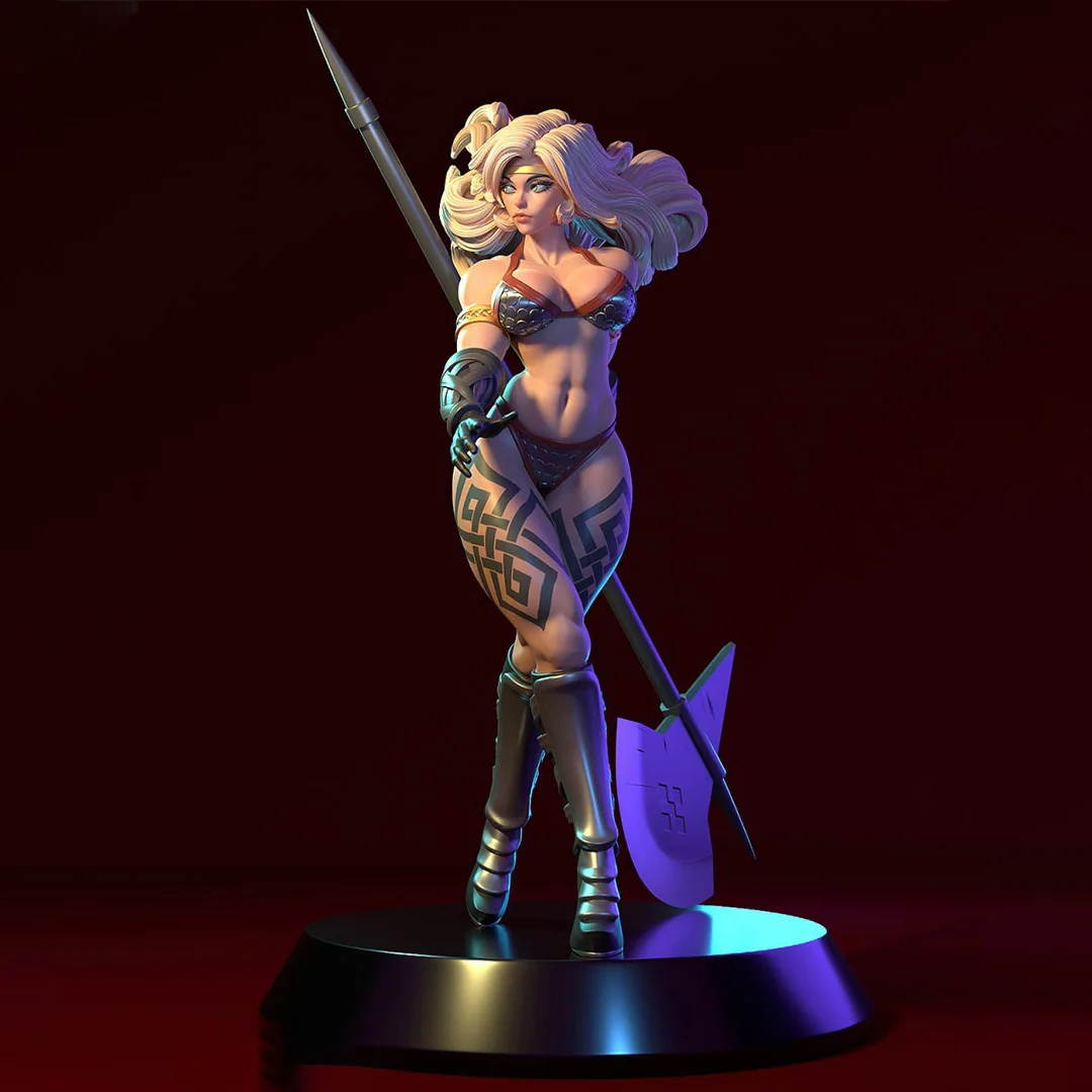 (50mm, 75mm, 100mm, 120mm) 3D printed graphics, character mini resins drawing assembly kits, NSFW, unpainted and undecorated toy