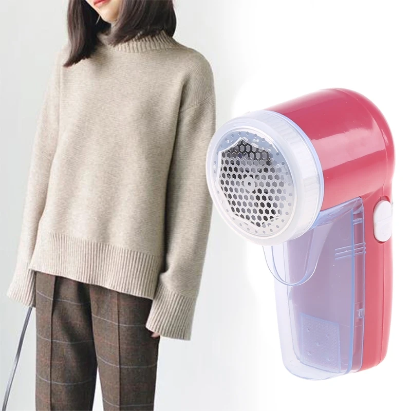 Removedor de fiapos elétrico barbeador de tecido com lâminas de metal, efetivamente e rapidamente remover fuzz para roupas, suéter, transporte da gota