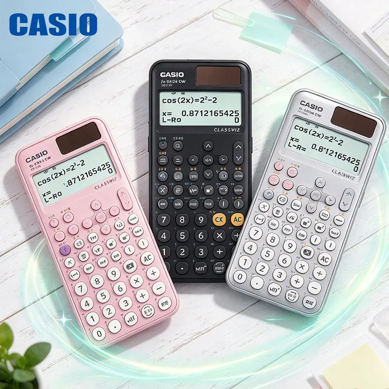 Casio FX-991CN CW/FX-999CN CW Anti-drop and durable scientific calculator with multiple formula calculations