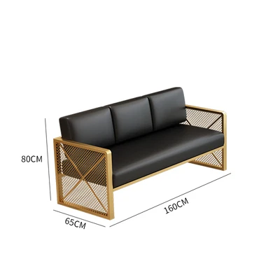 Luxury PU Leather Double Side Bar Coffee Shop Commercial Furniture Sectional Restaurant Booth Seating Sofa