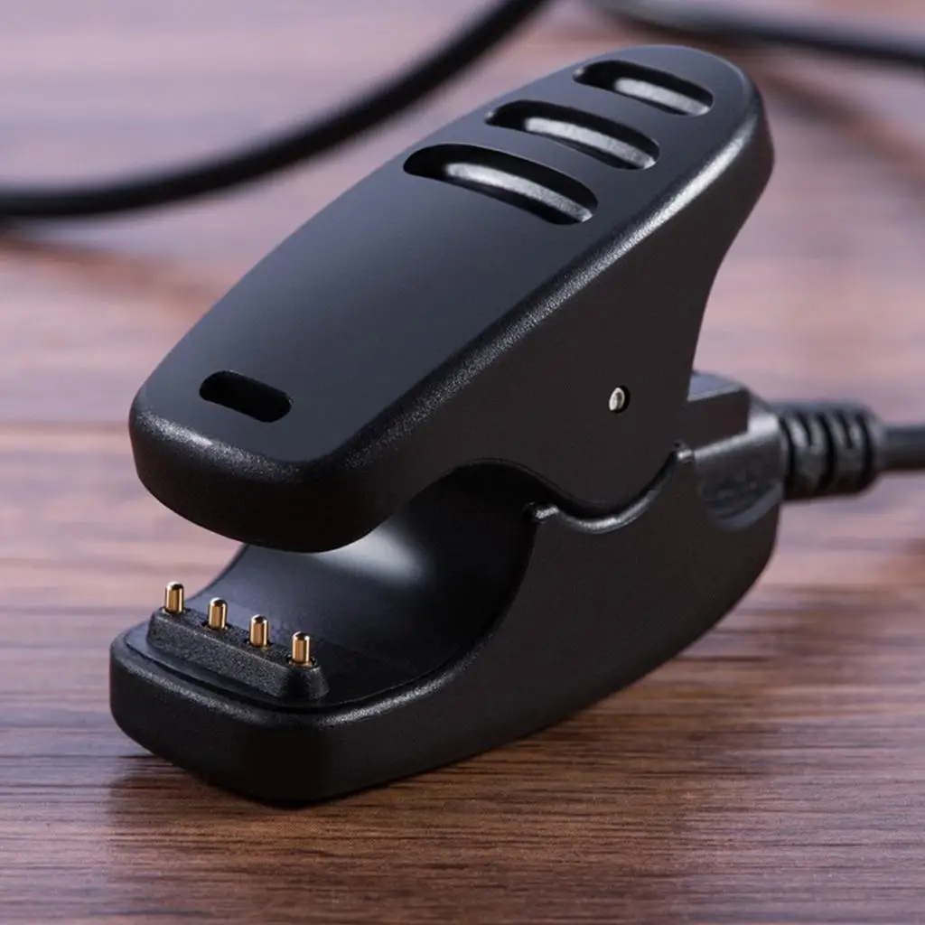 Watch Charging Cable Portable Charger Power Protection USB Accessory for Suunto Ambit 1 2 3 Rechargeable 1M Black