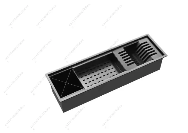 Stainless Steel 6018 Handmade Basin, Bar Counter, Thickened Basin, Sink, Single Slot, Dishwasher, Household Kitchen Single