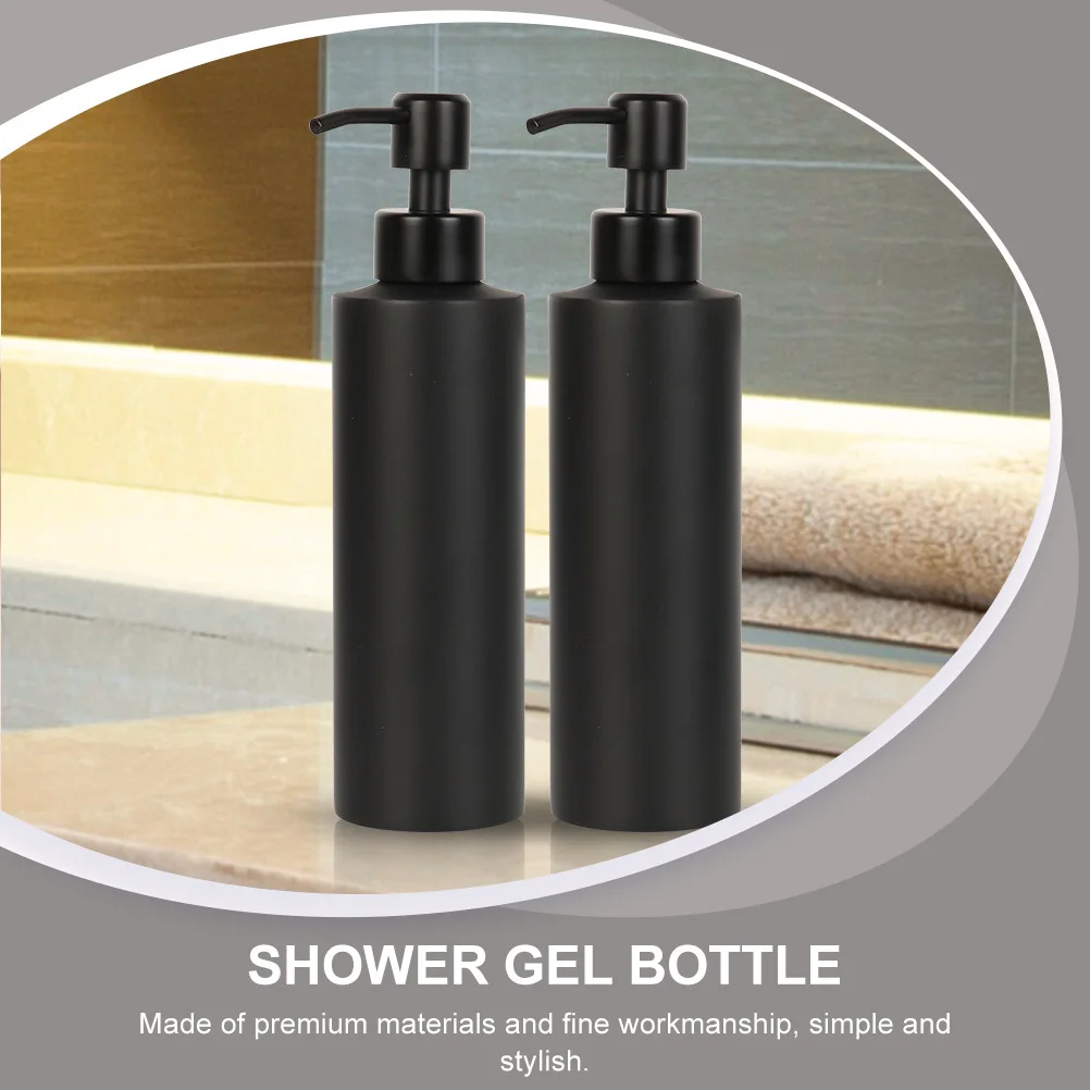 

1Pcs Refillable Shampoo Bottle Leak-Proof Travel Wash Container Small Portable Pump Dispenser for Bathroom Hotel Use