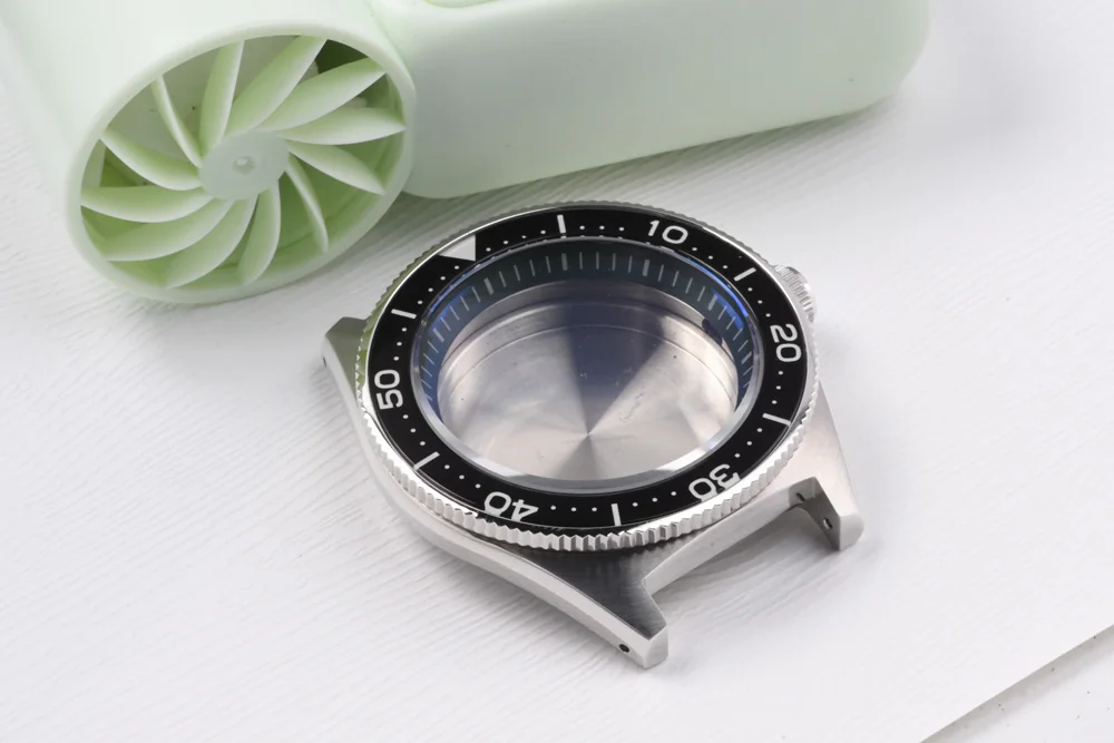 62MAS-Uhrengehäuse, leuchtendes Saphir-Tauchgehäuse aus Edelstahl, passend für Seiko-Modifikationen für NH35A, NH36A, Zubehör für automatische Uhrwerke – Detail 10